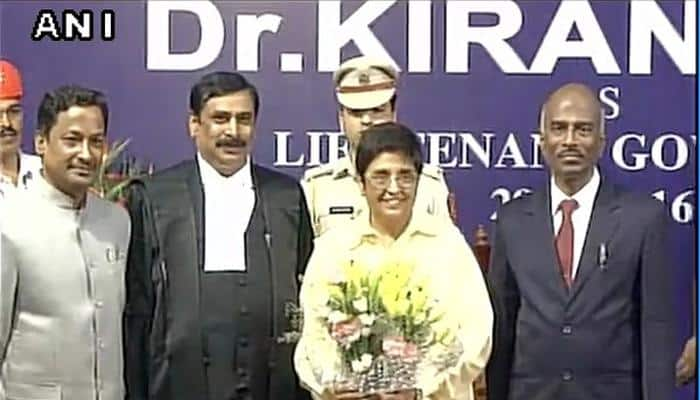 Kiran Bedi takes oath as Lieutenant Governor of Puducherry