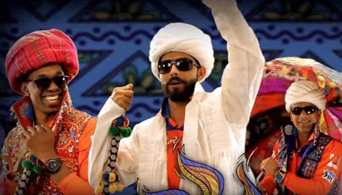 Video alert! ‘Cute’ Gujarat Lions - Ravindra Jadeja, Suresh Raina and team- welcome you to Gujarat 