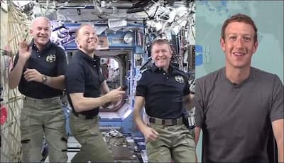 A complete “out of the world” experience: Facebook CEO Mark Zuckerberg's live video chat with ISS astronauts! - Watch 