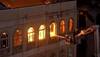Fire-fighters battle to douse blaze at Metro House in Mumbai's Colaba