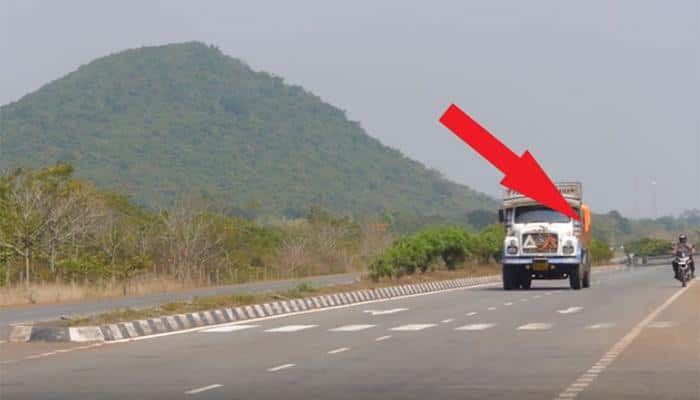 Scary! Was it a real ghost that crossed the NH 10? – Watch