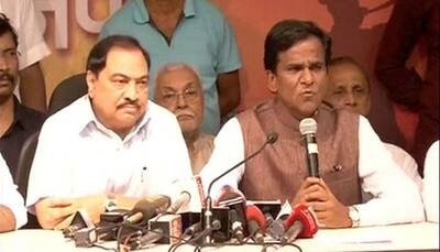 BJP's Eknath Khadse resigns as Maharashtra minister, says 'I am a victim of media trial'