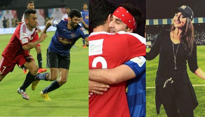 Charity football: Virat Kohli, Ranbir Kapoor&#039;s teams shine in field; Bollywood stars cheer &#039;em! – View inside pics