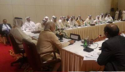 Modi in Qatar: PM meets business leaders