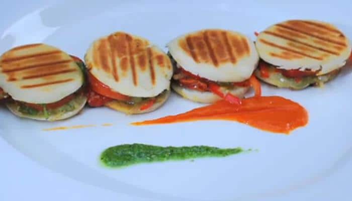 Watch - How to make Veg Panini Sandwich 