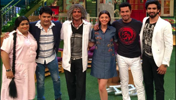 The Kapil Sharma Show: Randeep Hooda, Kajal Aggarwal's LOL moment—PICS The Kapil Sharma Show: Randeep Hooda, Kajal Aggarwal's LOL moment—PICS