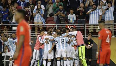 Copa America: Messi-less Argentina defeat Chile 2-1