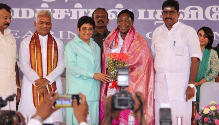 When Puducherry&#039;s new Lt Governor Kiran Bedi felt ashamed and sorry