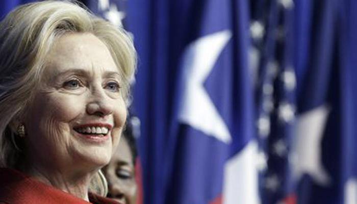 Victorious Hillary Clinton claims historic `milestone` for women