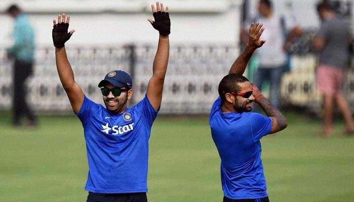 India&#039;s tour to Zimbabwe: Rohit Sharma, Shikhar Dhawan wish Men in Blue luck for upcoming limited-overs series