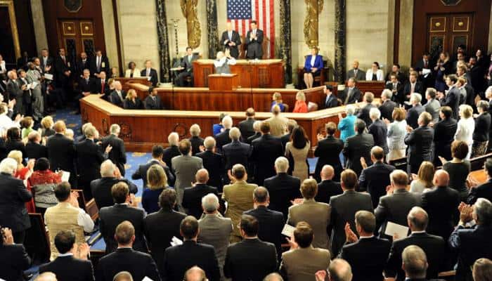 When PM Narendra Modi​ got standing applause from US lawmakers ​- Watch