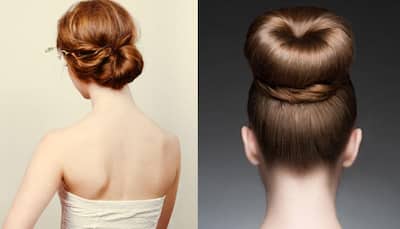 How to make an easy hair bun in summers! Watch video