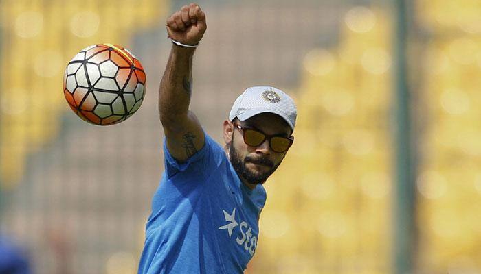 PHOTO: Ahead of Euro 2016, &#039;excited&#039; Virat Kohli shares pic wearing jersey of his favourite team
