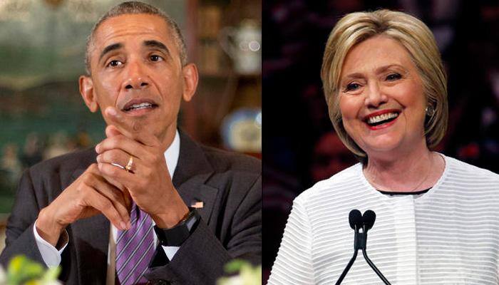 Barack Obama endorses Hillary Clinton for US president, says 'I'm with her'