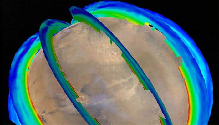 NASA reveals massive dust storms on Mars surface