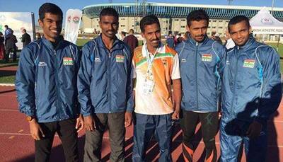 Indian men 4x400m relay team breaks 18-year-old national record