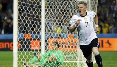 Euro 2016: Bastian Schweinsteiger scores on comeback from injury, Germany defeat Ukraine 2-0