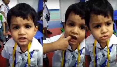 Awwdorable video! This has gotta be the cutest version of 'Gulabi Aankhein' 