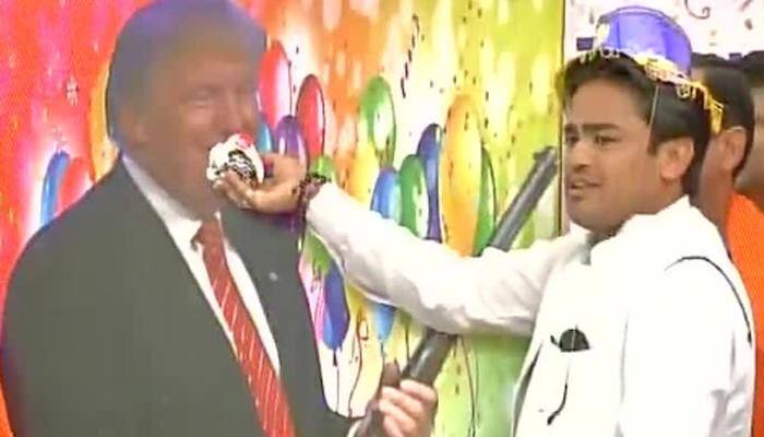 &#039;Tum jiyo hazaro saal&#039;: Hindu Sena wishes &#039;saviour&#039; Donald Trump on his 70th  birthday