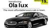 Now drive at Rs 19/km in Jaguar, Mercedes, Audi or BMW with Ola Lux