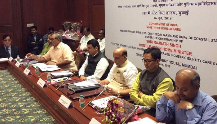 Rajnath Singh chairs coastal review meeting, calls maritime terrorism a big threat