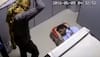DISTURBING VIDEO: This will give you goose bumps - Guard beaten to death in sleep inside ATM | Humanity has died!