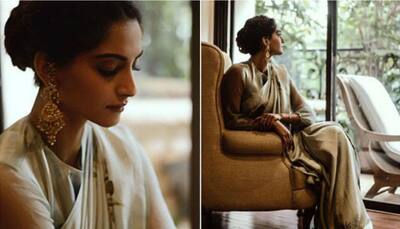 Neerja Bhanot Chowk inauguration: Sonam Kapoor exudes elegance wearing a saree! – View pics