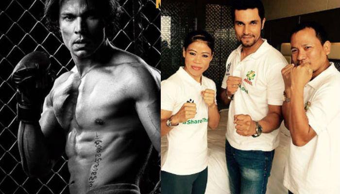 Power-punch! Randeep Hooda freezes frame with Boxing legend Mary Kom – Pics inside