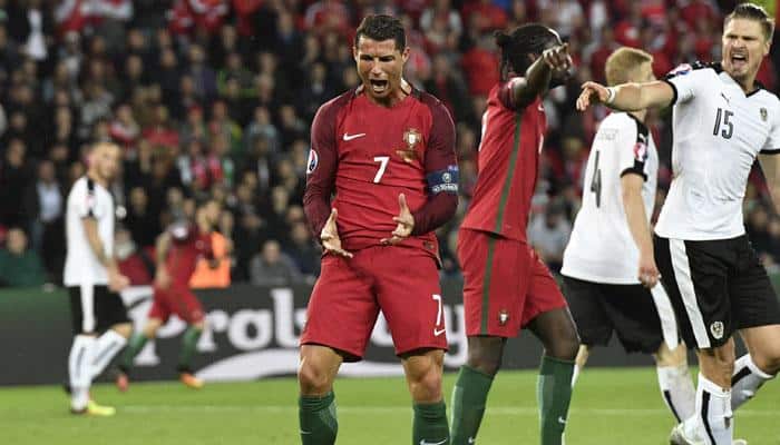 Euro 2016: Cristiano Ronaldo misses penalty as Portugal held to goalless draw by Austria