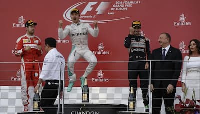 European Grand Prix: Nico Rosberg cruises to victory in Azerbaijan
