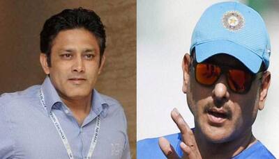 Interview for India coach today; Anil Kumble, Ravi Shastri front-runners for job