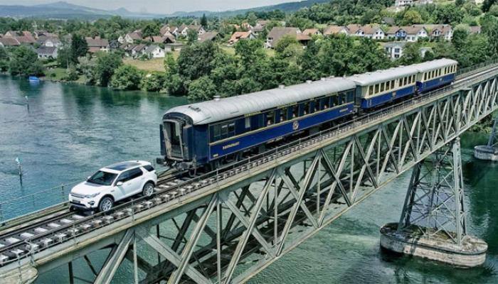 MUST WATCH video: Tata&#039;s Land Rover shows off its muscles, pulls 100-tonne train