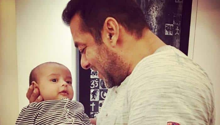 Cuteness alert! Salman Khan&#039;s nephew Ahil has won the Snapchat filter race! - Pics inside