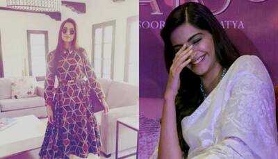 See pics: Sonam Kapoor wows in refreshing summer dress!