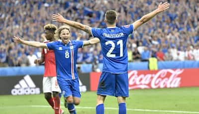 Euro 2016: Iceland advance to last 16 after 2-1 win against Austria
