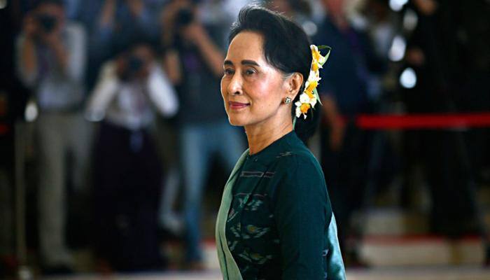 Myanmar’s Suu Kyi to visit troubled diaspora in Thailand