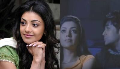 Kajal Aggarwal shot a kissing scene in the most unexpected way - Watch