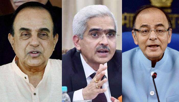 Subramanian Swamy at it again! Attacks Economic Affairs Secy Shaktikanta Das; Arun Jaitley calls it unfair