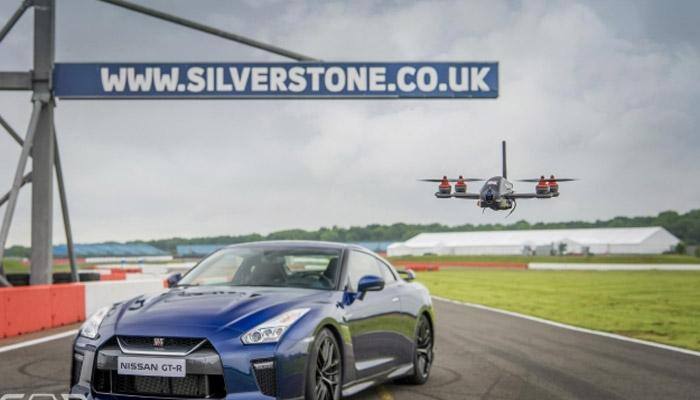 Nissan creates GT-R Drone to match the updated 2017 GT-R