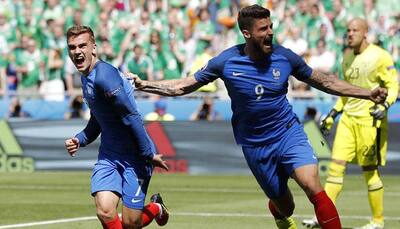 France beat Ireland 2-1 to reach Euro 2016 quarter-finals