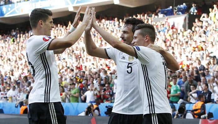 Euro 2016: Germany cruise into last eight with 3-0 Slovakia win