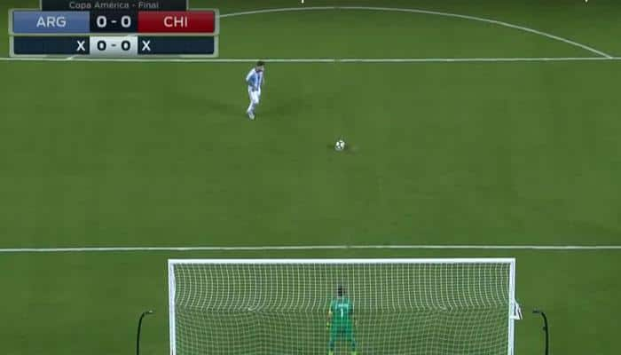 WATCH: How Lionel Messi missed crucial penalty kick in Copa America final against Chile