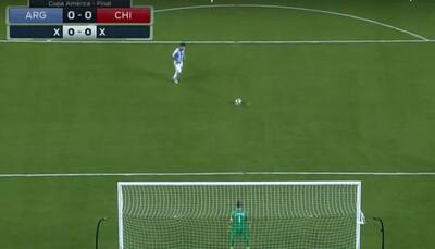 WATCH: How Lionel Messi missed crucial penalty kick in Copa America final against Chile