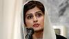 Pakistan teaches its children that 'national identity is to hate someone', says Hina Rabbani Khar