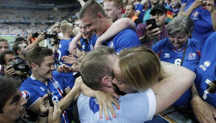 WATCH: This is how Iceland celebrated victory over England with their fans. Goosebumps!