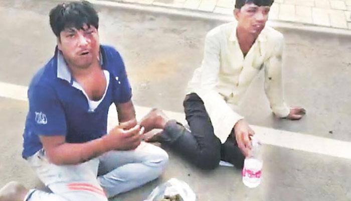 &#039;Beef smugglers&#039; forced to eat cow dung, Gau Raksha Dal claims they were &#039;cleansed&#039; of their &#039;sins&#039;