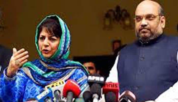 Cong MLAs, Rashid stage walkout from J&amp;K Assembly
