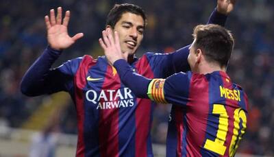 Barcelona's Luis Suarez confident Lionel Messi will reverse his decision to retire