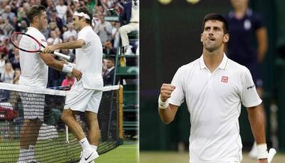 Wimbledon 2016: Novak Djokovic wins 30th consecutive Grand Slam match, Roger Federer ends Marcus Willis' fairytale
