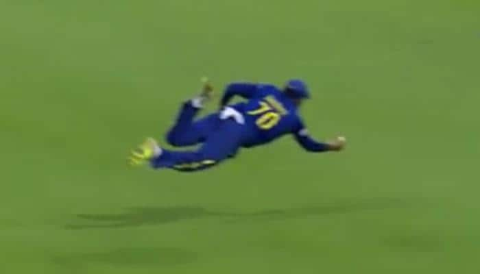 WATCH: What a grab! Eng vs SL - Danushka Gunathilaka pulls off unreal catch